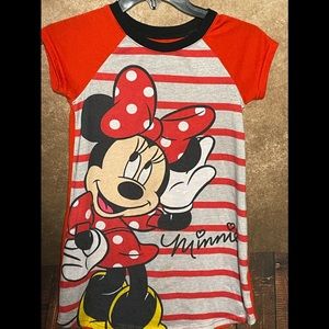 Disney Minnie Mouse Short Sleeve Nightgown:  7/8